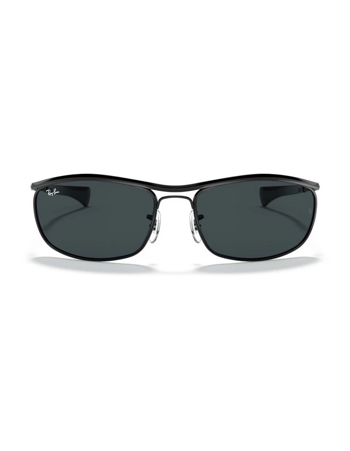 Ray-Ban Olympian I Deluxe Metal Sunglasses in Black image 1