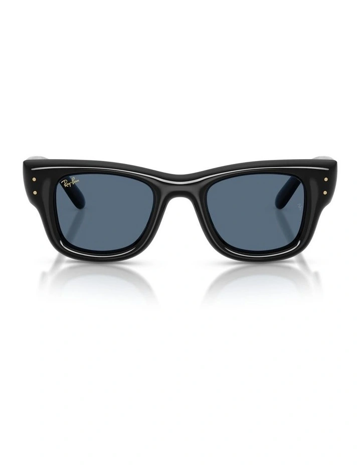 Ray-Ban Wayfarer Puffer Nylon Sunglasses in Black image 1