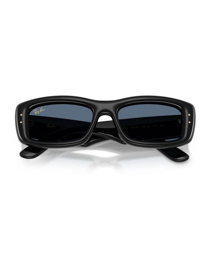 Ray-Ban Kiliane Puffer Nylon Sunglasses in Black image 4
