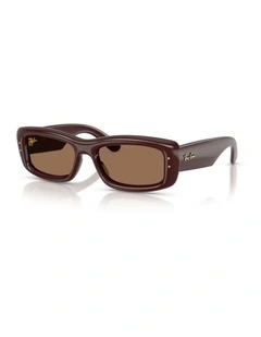 Ray-Ban Kiliane Puffer Nylon Sunglasses in Brown