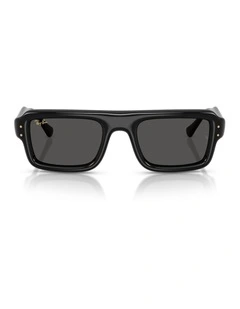 Ray-Ban Flacko Puffer Nylon Sunglasses in Black