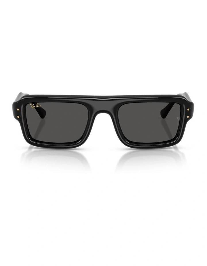 Ray-Ban Flacko Puffer Nylon Sunglasses in Black image 1