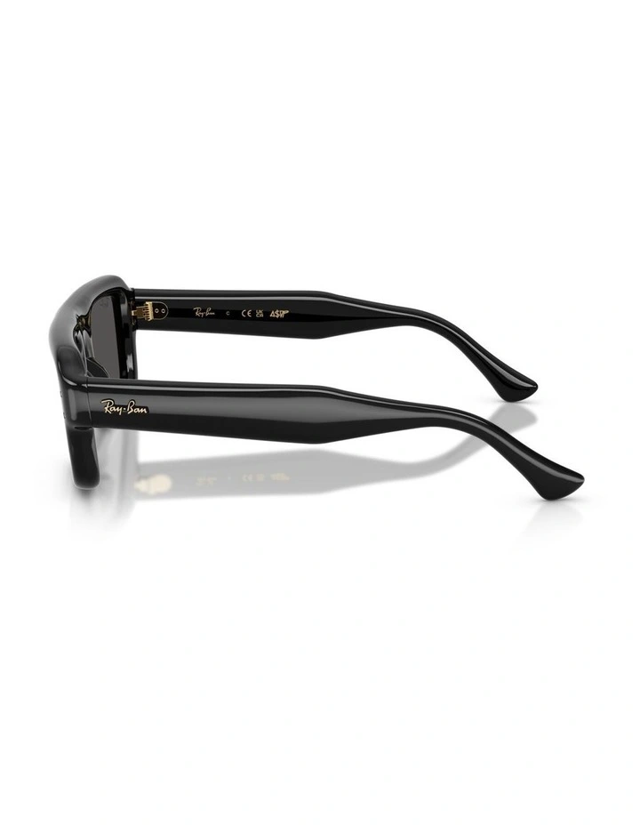 Ray-Ban Flacko Puffer Nylon Sunglasses in Black image 2