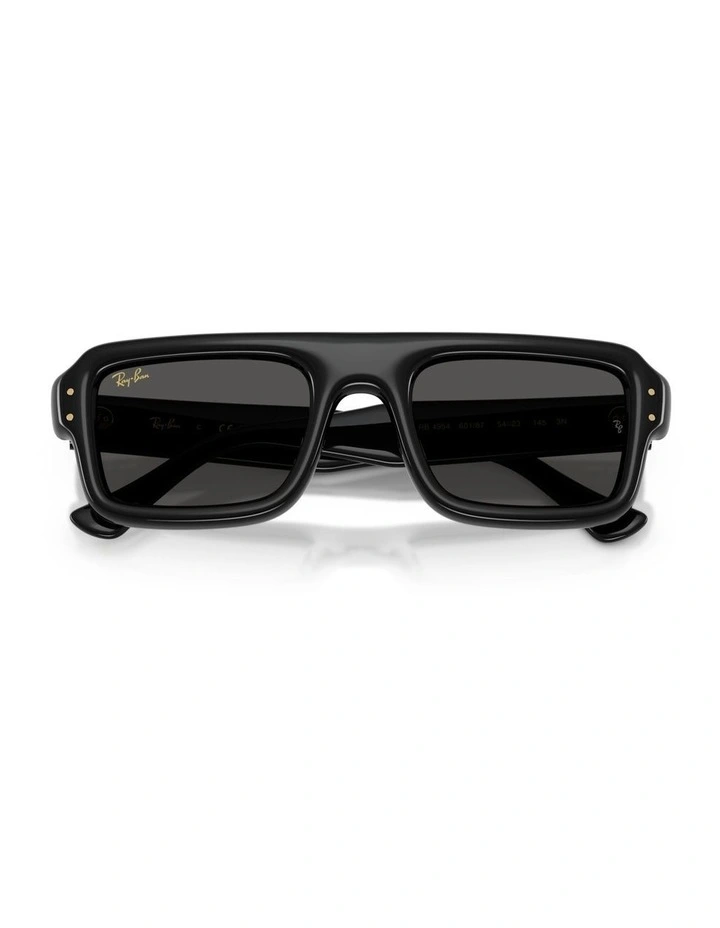Ray-Ban Flacko Puffer Nylon Sunglasses in Black image 3