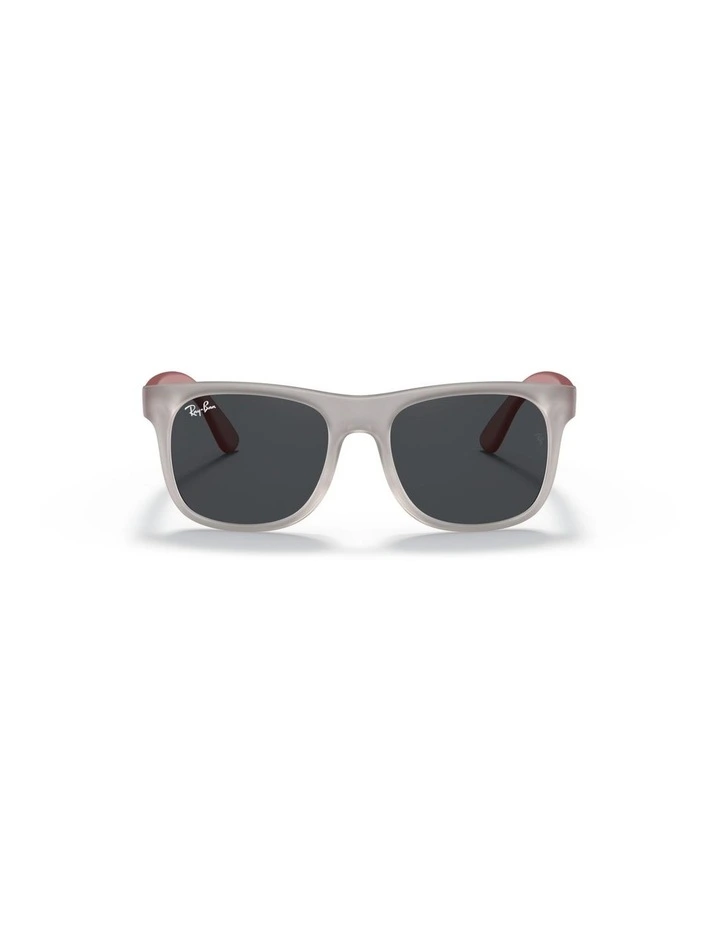 Ray-Ban Justin Kids Injected Sunglasses in Grey image 1