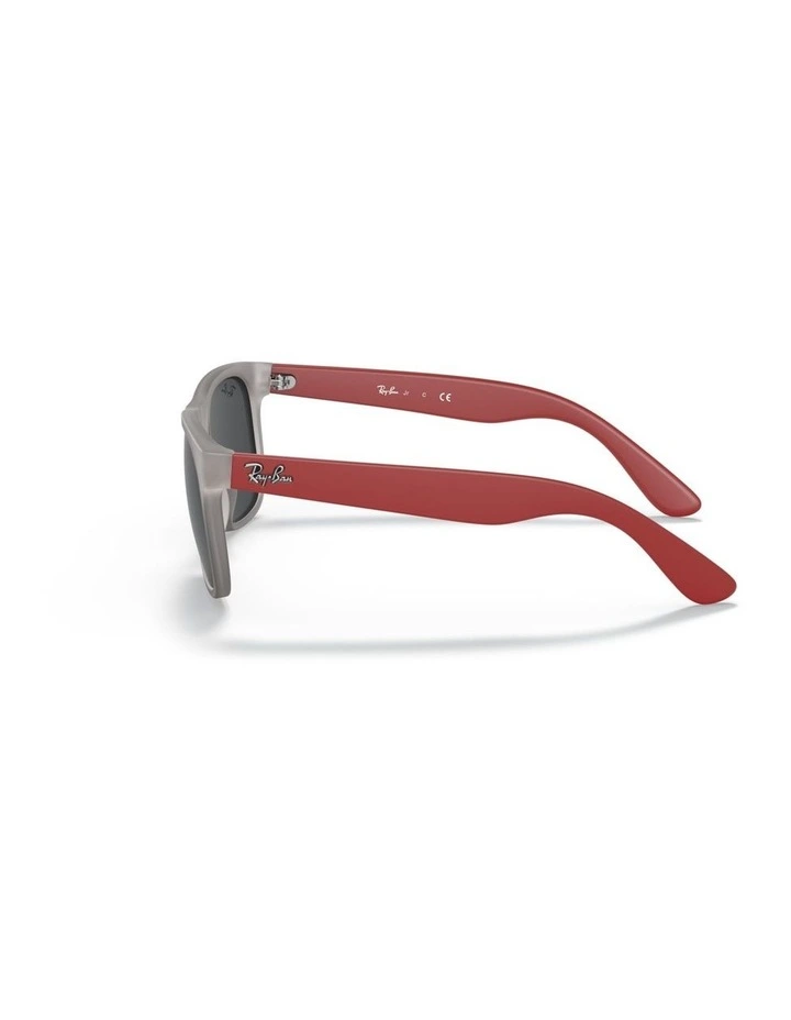 Ray-Ban Justin Kids Injected Sunglasses in Grey image 2