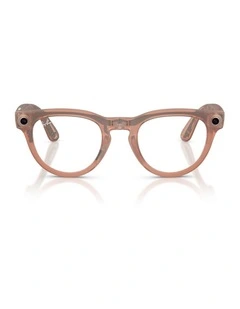 Meta Headliner Injected Sunglasses in Pink