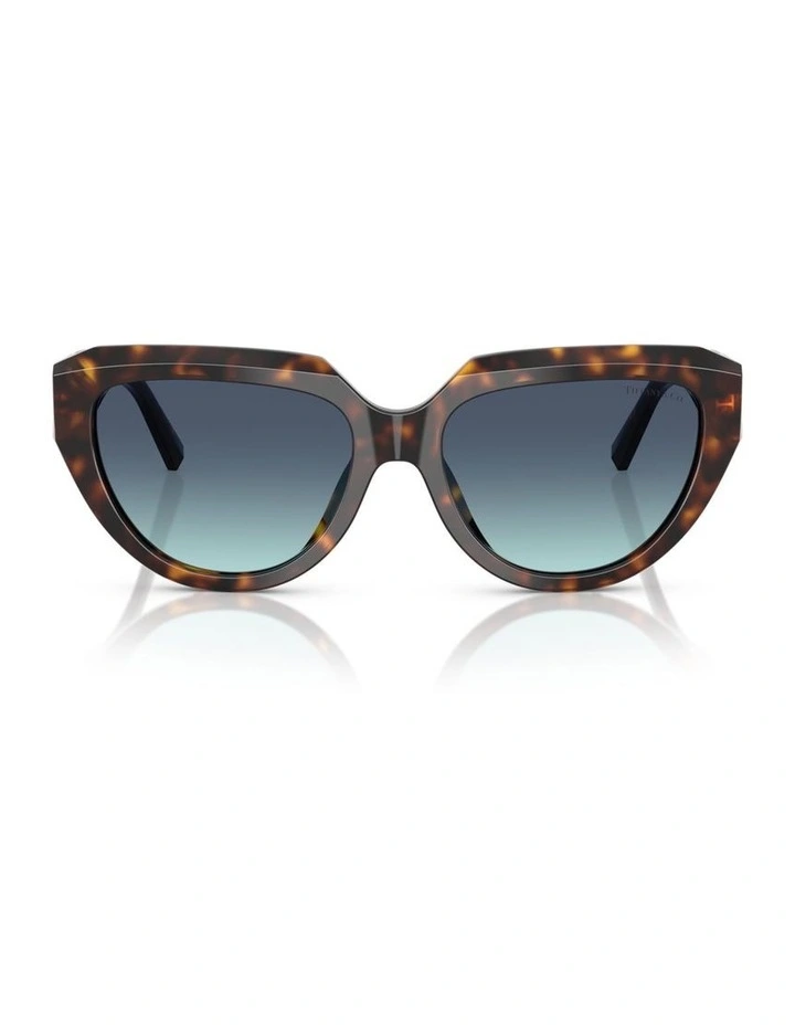 Tiffany & Co. Acetate Sunglasses in Tortoise image 1