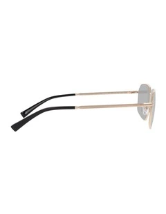 Unofficial  Metal Sunglasses in Gold