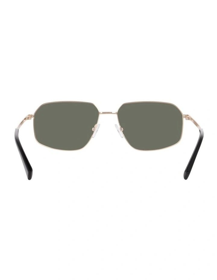 Unofficial  Metal Sunglasses in Gold image 2