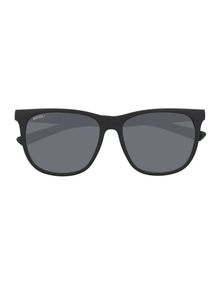 Unofficial Injected Polarised Sunglasses in Black image 3