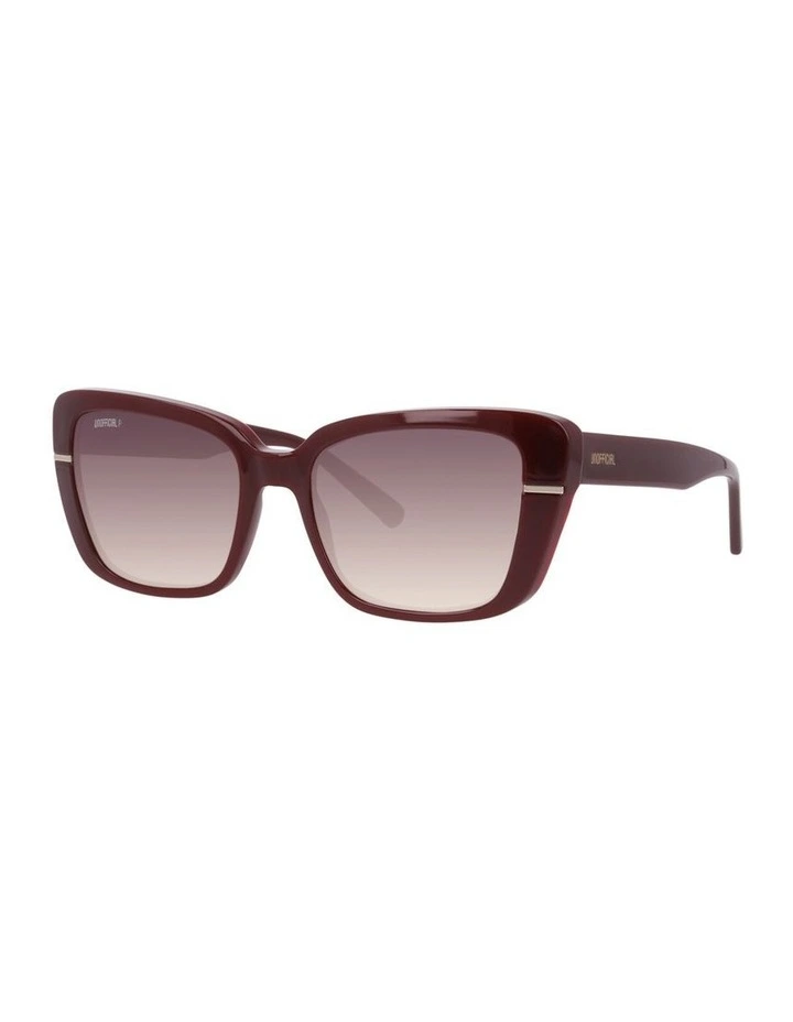 Unofficial Injected Polarised Sunglasses in Red image 1