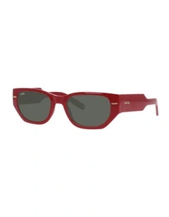 Unofficial  Injected Sunglasses in Red