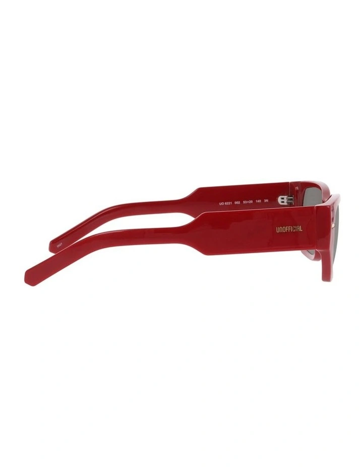 Unofficial Injected Sunglasses in Red image 2