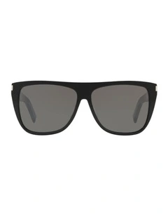 Saint Laurent SL 1 K Acetate Sunglasses in Black