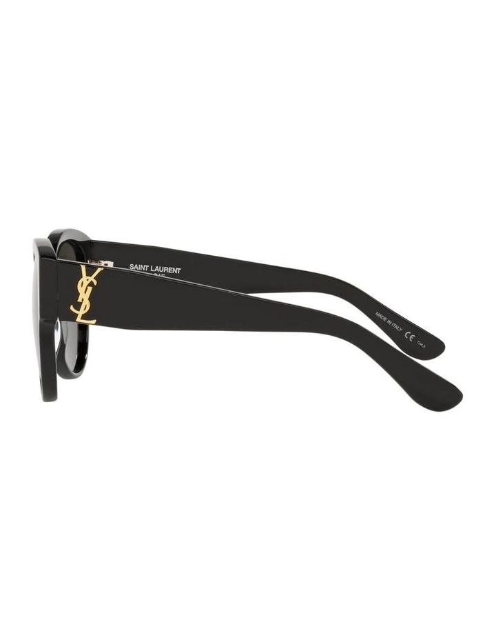 Saint Laurent SL M3 Acetate Sunglasses in Black image 3