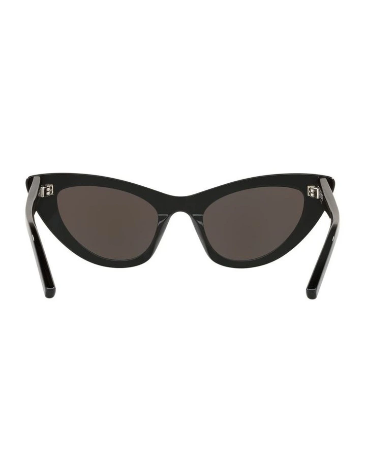 Saint Laurent SL 213 Lily Acetate Sunglasses in Black image 2
