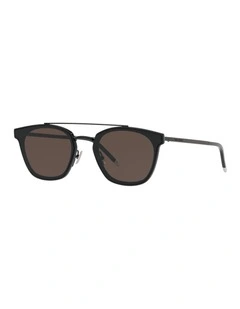 Saint Laurent SL 28 Metal Metal Sunglasses in Black