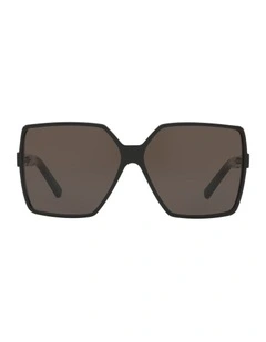Saint Laurent SL 232 Betty Acetate Sunglasses in Black