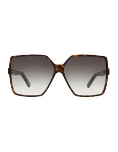 Saint Laurent SL 232 BETTY Acetate Sunglasses in Tortoise