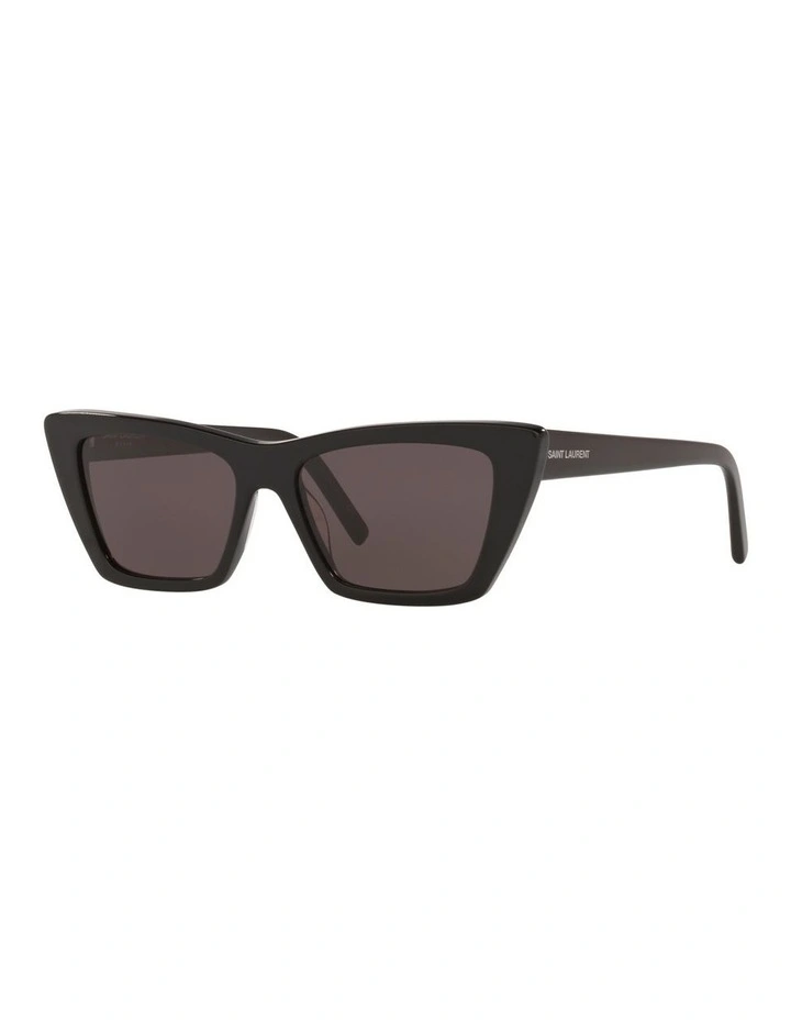 Saint Laurent SL 276 Mica Acetate Sunglasses in Black image 1