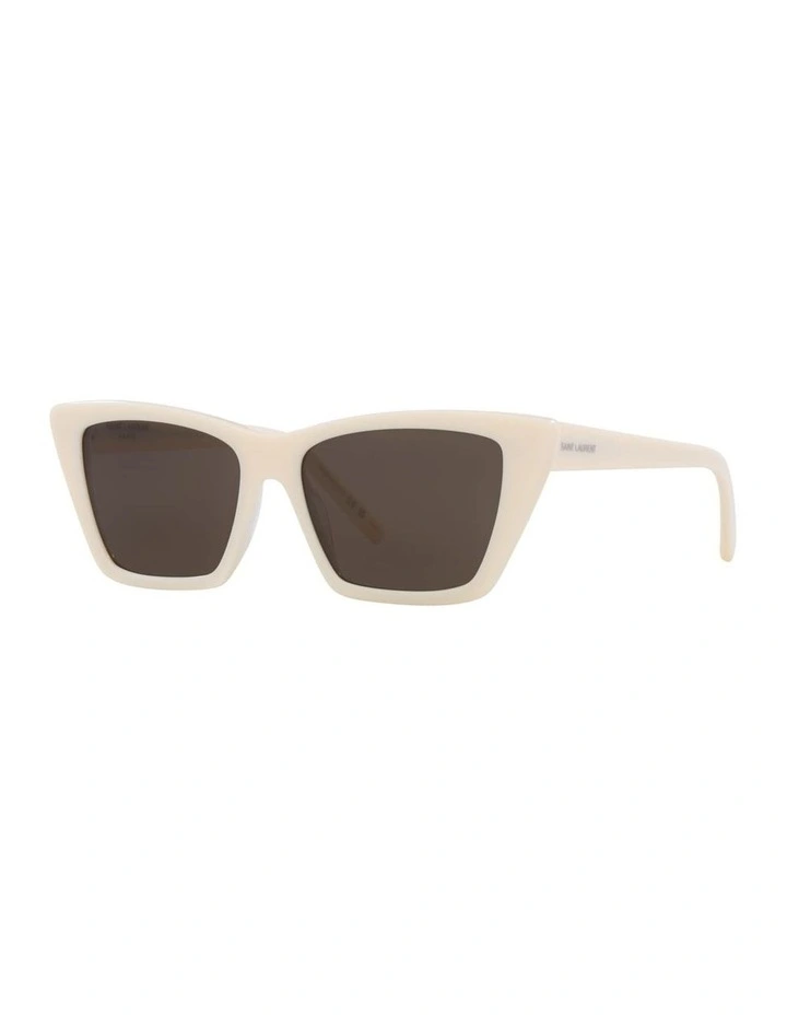 Saint Laurent SL 276 Mica Acetate Sunglasses in Beige image 1