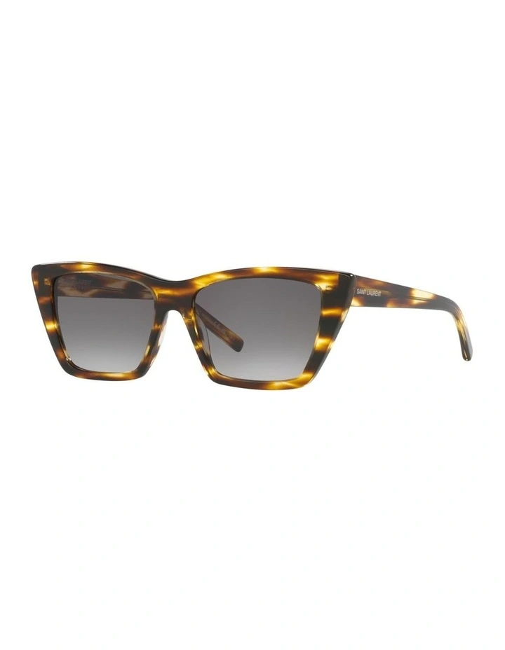 Saint Laurent SL 276 Mica Acetate Sunglasses in Tortoise image 1