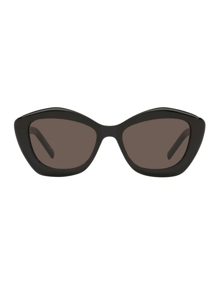 Saint Laurent SL 423 Acetate Sunglasses in Black image 2