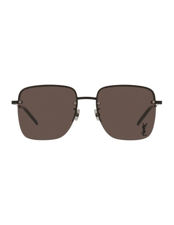 Saint Laurent SL 312 M-001 Metal Sunglasses in Black image 1