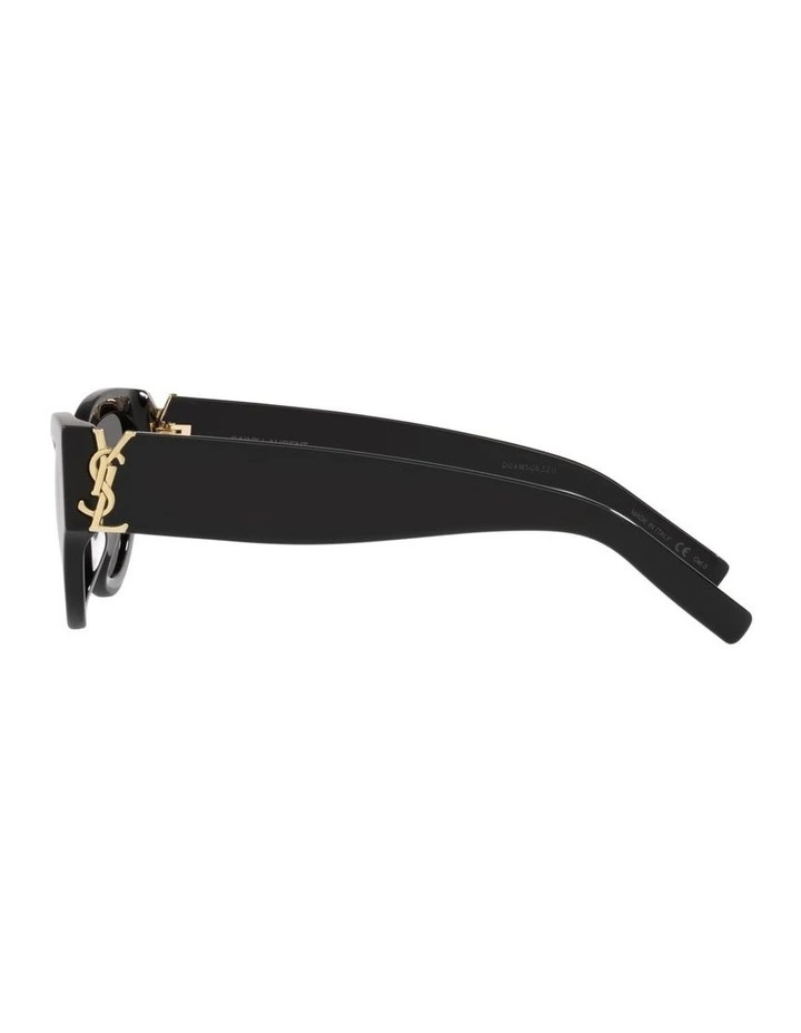 Saint Laurent SL M94 Acetate Sunglasses in Black image 2