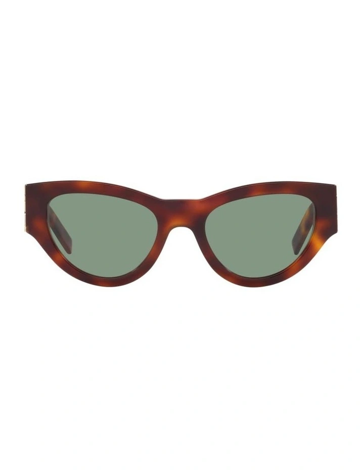 Saint Laurent SL M94 Acetate Sunglasses in Brown image 1