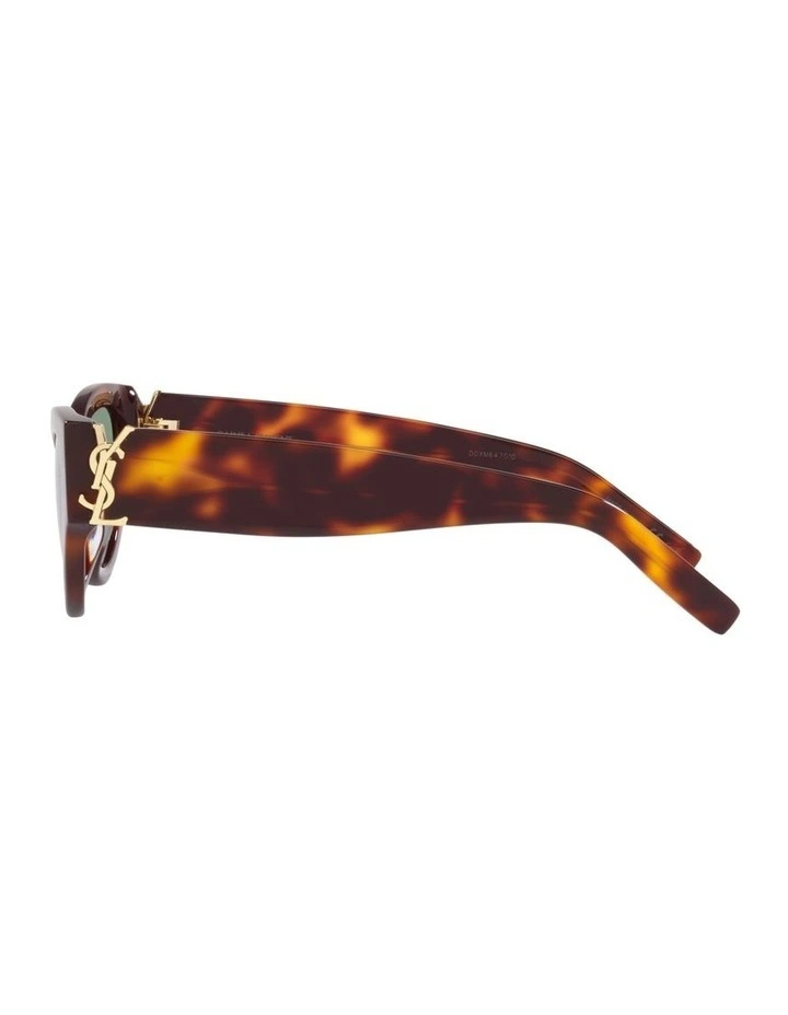 Saint Laurent SL M94 Acetate Sunglasses in Brown image 2