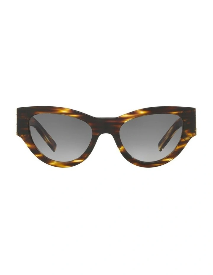 Saint Laurent SL M94 Acetate Sunglasses in Tortoise image 1