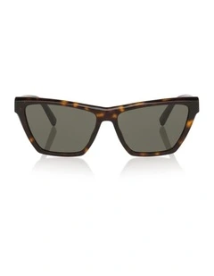 Saint Laurent SL M103 Acetate Sunglasses in Tortoise