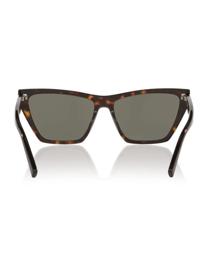 Saint Laurent SL M103 Acetate Sunglasses in Tortoise image 3