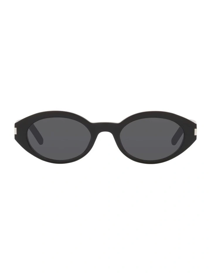Saint Laurent SL 567 Acetate Sunglasses in Black image 2
