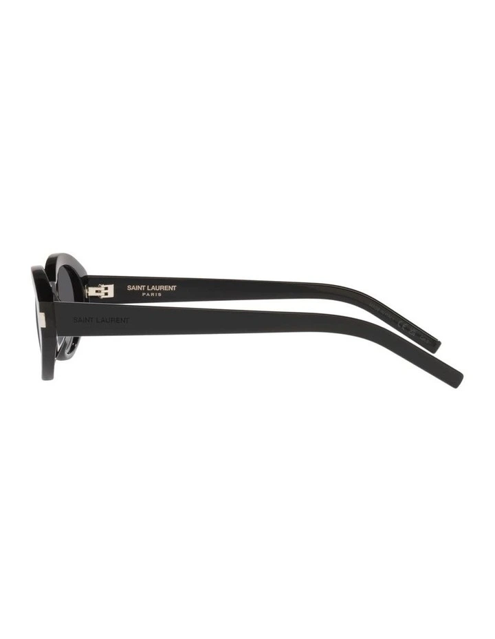 Saint Laurent SL 567 Acetate Sunglasses in Black image 3