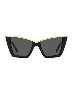 Saint Laurent SL 570 Acetate Sunglasses in Black