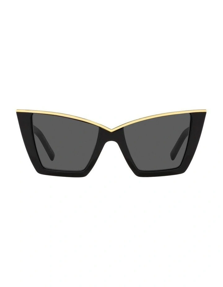 Saint Laurent SL 570 Acetate Sunglasses in Black image 1