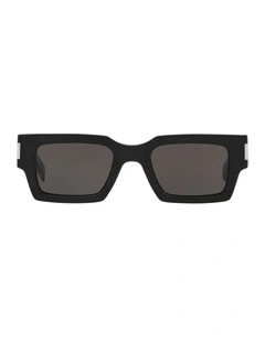 Saint Laurent SL 572 Acetate Sunglasses in Black