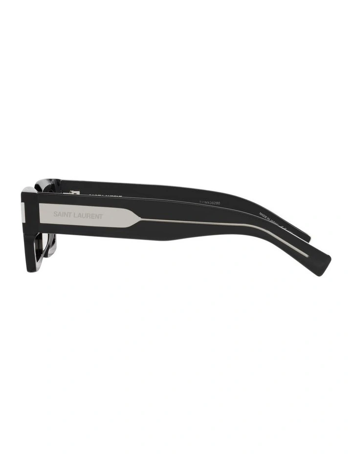 Saint Laurent SL 572 Acetate Sunglasses in Black image 2