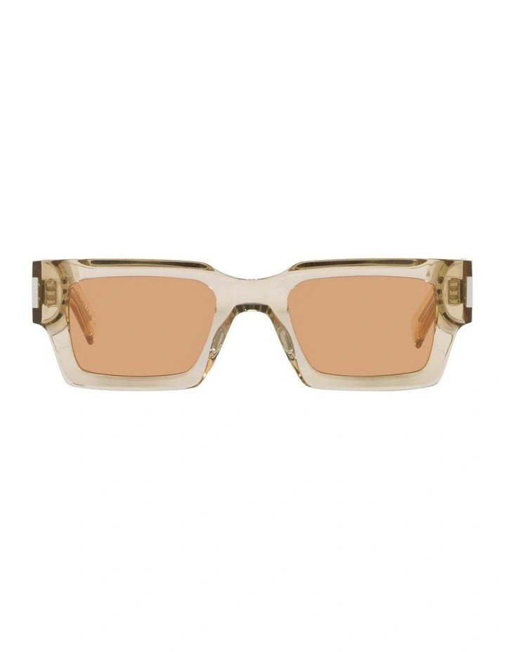 Saint Laurent SL 572 Acetate Sunglasses in Yellow image 1