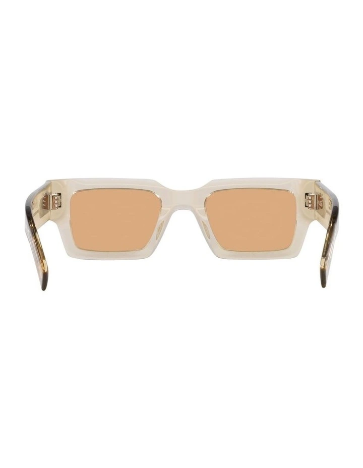 Saint Laurent SL 572 Acetate Sunglasses in Yellow image 3