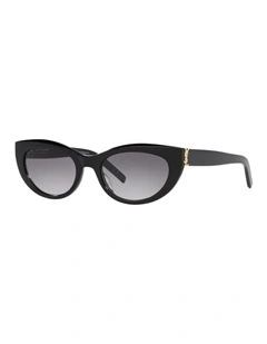 Saint Laurent SL M115 Acetate Sunglasses in Black