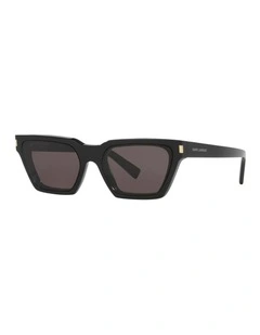 Saint Laurent SL 633 Acetate Sunglasses in Black