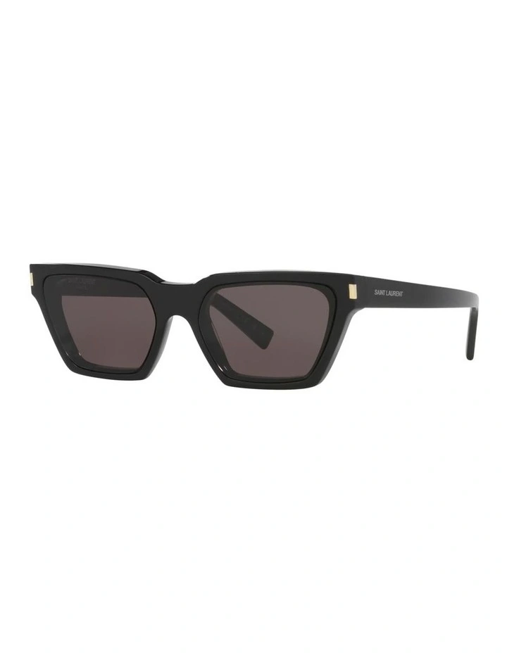 Saint Laurent SL 633 Acetate Sunglasses in Black image 1