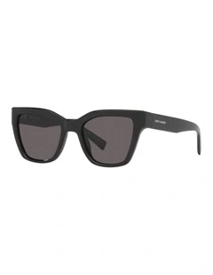 Saint Laurent SL 641 Injected Sunglasses in Black