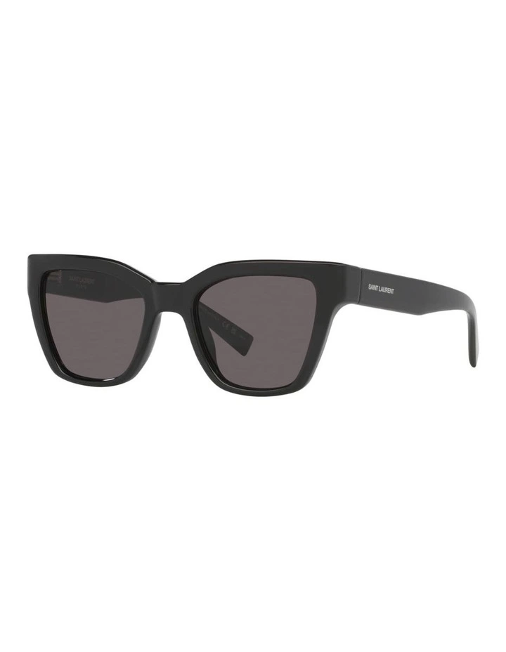 Saint Laurent SL 641 Injected Sunglasses in Black image 1