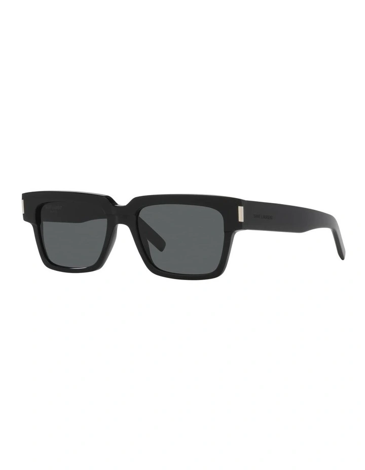 Saint Laurent SL 732 Vadim Acetate Sunglasses in Black image 1