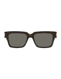 Saint Laurent SL 732 Vadim Acetate Sunglasses in Tortoise